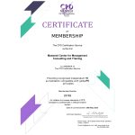 شهادة الاعتماد الدولي CPD